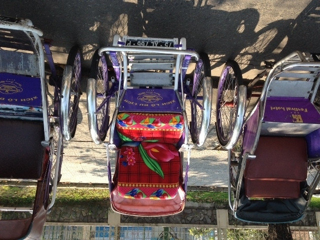 Xích lô phong cách Huế