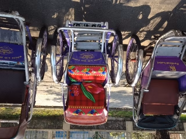 Xích lô phong cách Huế