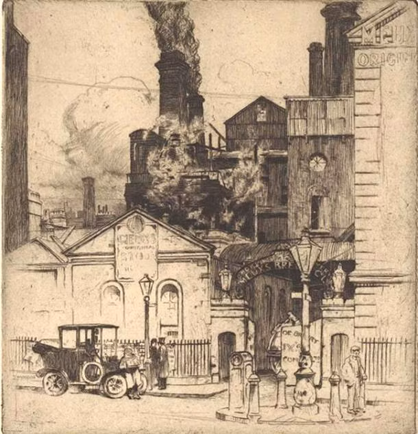 Nhà máy bia Horse Shoe.