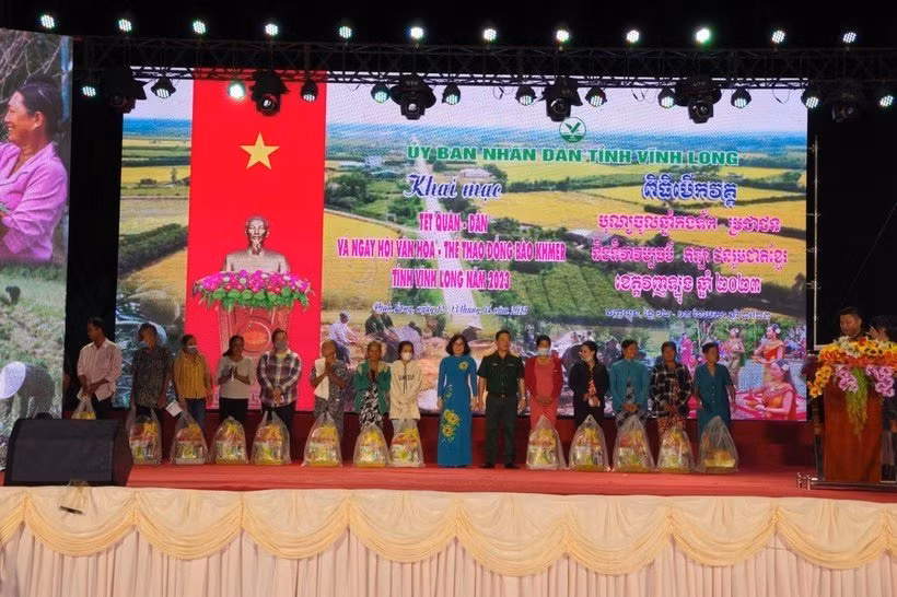 Tết quân dân năm 2023 được tổ chức tại đồng bào Khmer.
