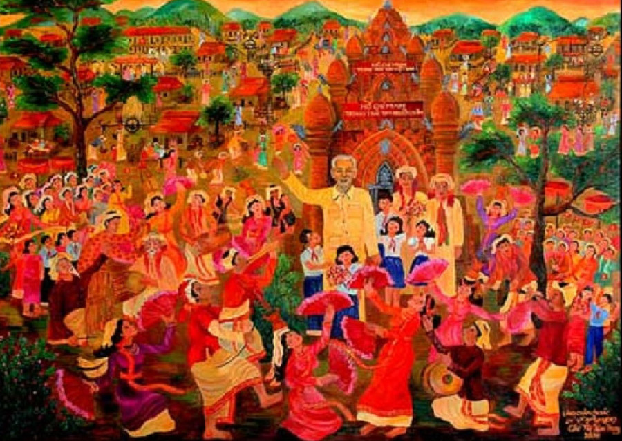 Tác phẩm Người Chăm ơn Bác Tác phẩm Người Chăm ơn Bác