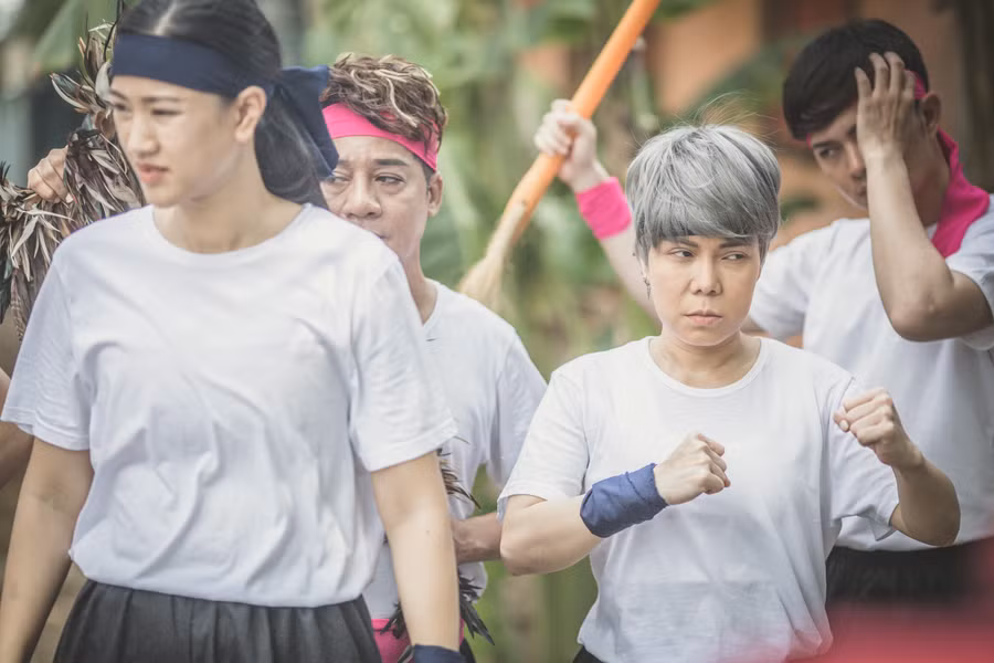 Việt Hương trong phim Xóm trọ 3D Việt Hương trong phim Xóm trọ 3D