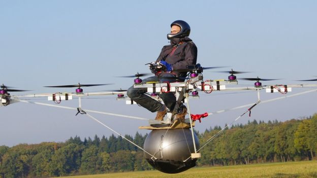 Volocopter đã xây dựng được một drone chở được 2 hành khách Volocopter đã xây dựng được một drone chở được 2 hành khách