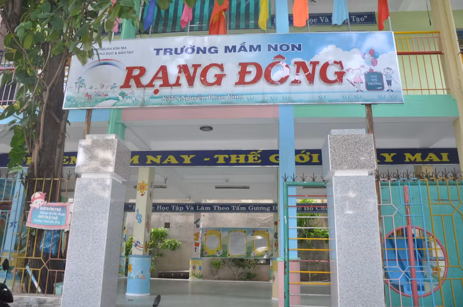 Một điểm lẻ của trường Mầm non Rạng Đông (Q. Sơn Trà, TP Đà Nẵng)
