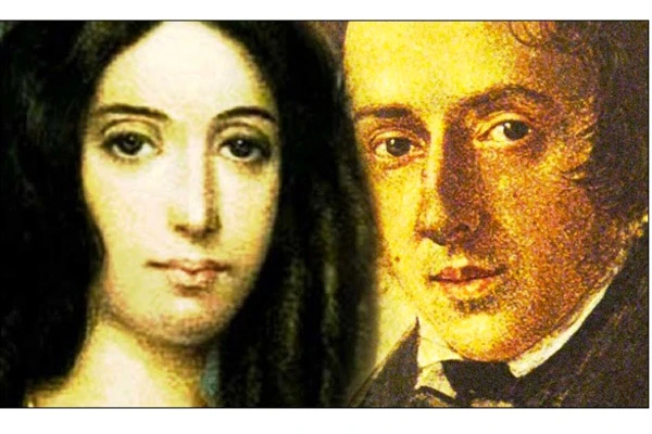 Frederic Chopin và George Sand