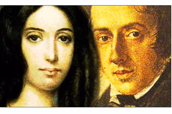 Frederic Chopin và George Sand