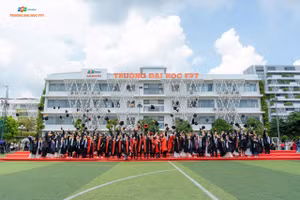 Tân cử nhân Trường Đại học FPT phân hiệu Cần Thơ.