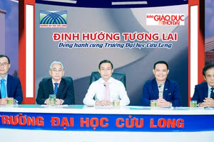 Báo GD&TĐ phối hợp với Trường ĐH Cửu Long tổ chức chương trình Tư vấn tuyển sinh trực tuyến khối ngành KHXH&NV.