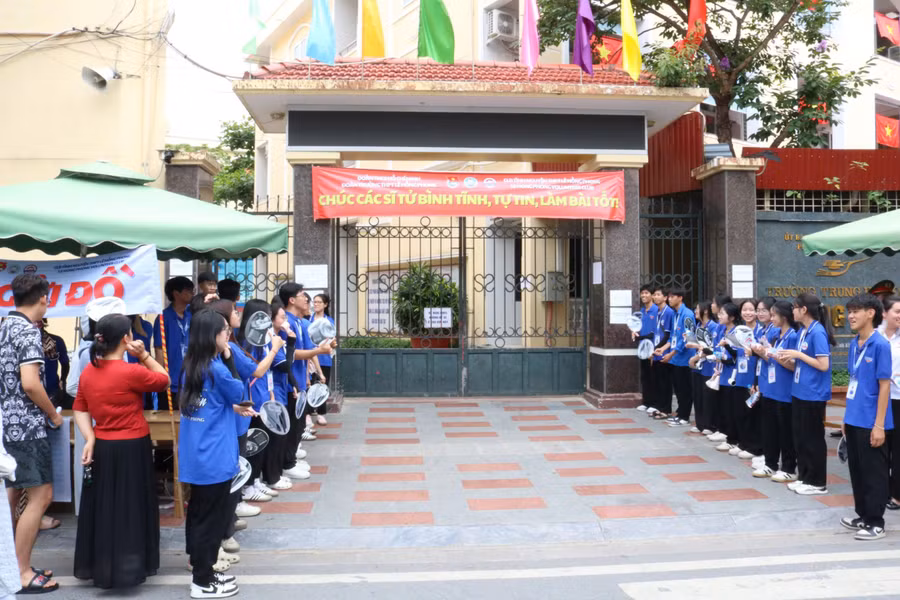 Kỳ thi vào 10 THPT (đại trà) tại Hải Phòng có 43 hội đồng thi.