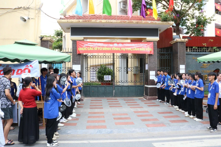 Kỳ thi vào 10 THPT (đại trà) tại Hải Phòng có 43 hội đồng thi.