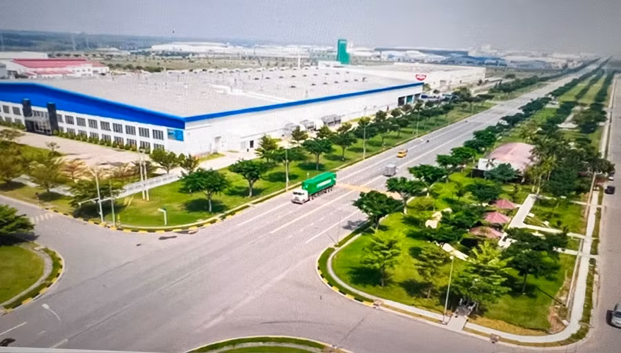 Hạ tầng KCN Lương Điền - Ngọc Liên, xã Cẩm Giàng.