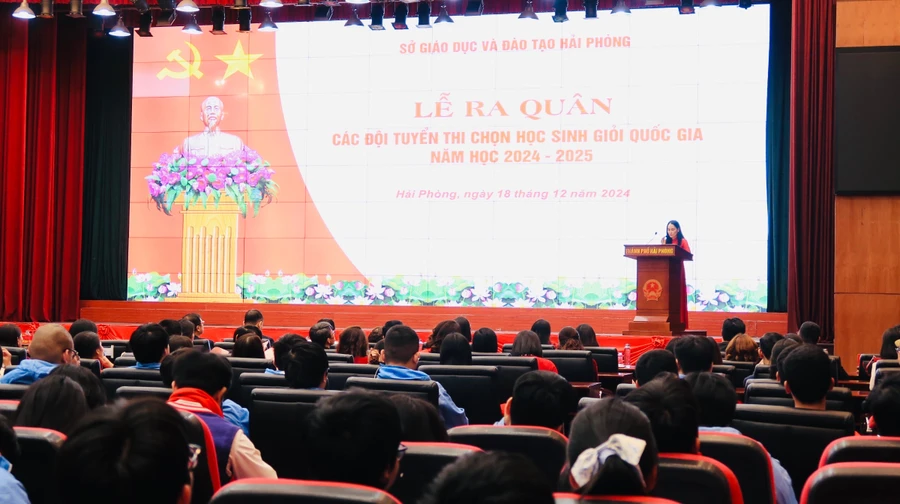 Kỳ thi chọn HSG quốc gia năm học 2024-2025, Hải Phòng có 129 học sinh tham gia ở 13 đội tuyển.