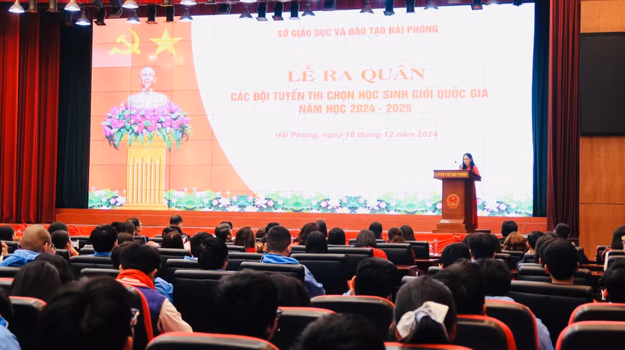 Kỳ thi chọn HSG quốc gia năm học 2024-2025, Hải Phòng có 129 học sinh tham gia ở 13 đội tuyển.