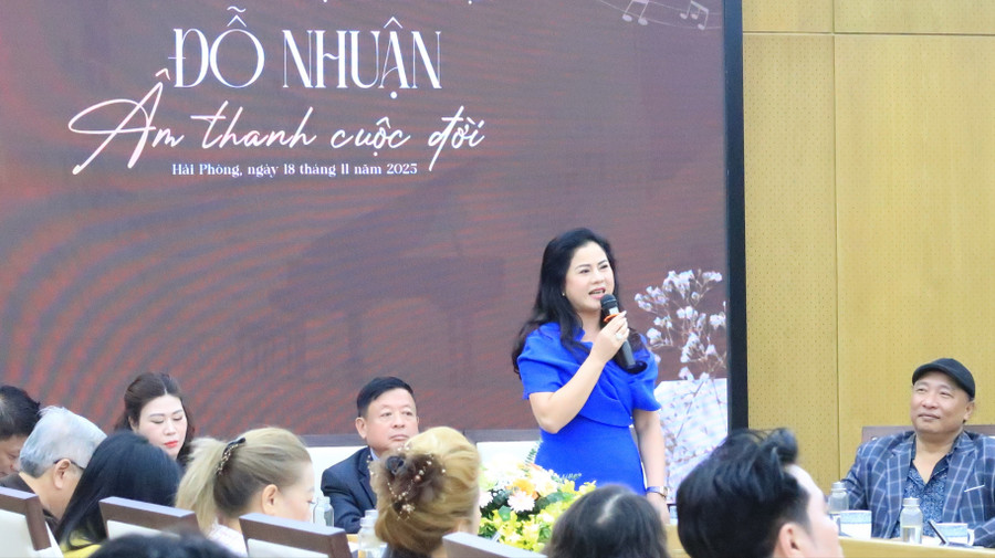 Sở Văn hoá, Thể thao và Du lịch Hải Phòng tổ chức Họp báo thông tin về Chương trình nghệ thuật kỷ niệm 103 năm ngày sinh Nhạc sĩ Đỗ Nhuận.