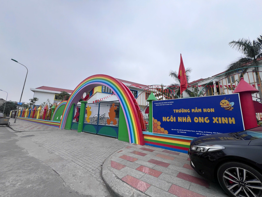 Trường Mầm non Ngôi nhà Ong xinh (phường An Đồng, quận An Dương, TP Hải Phòng).