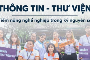 Sinh viên ngành Thông tin - Thư viện.