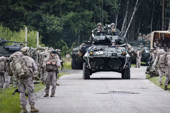 Cuộc tập trận của NATO tại Romania.