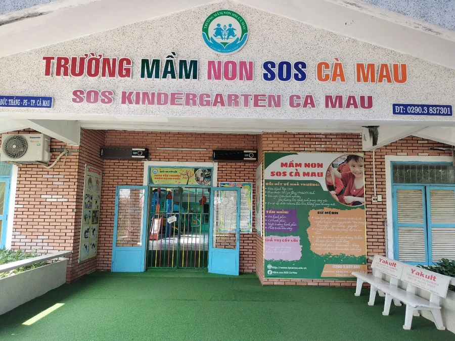 Trường Mầm non SOS Cà Mau.