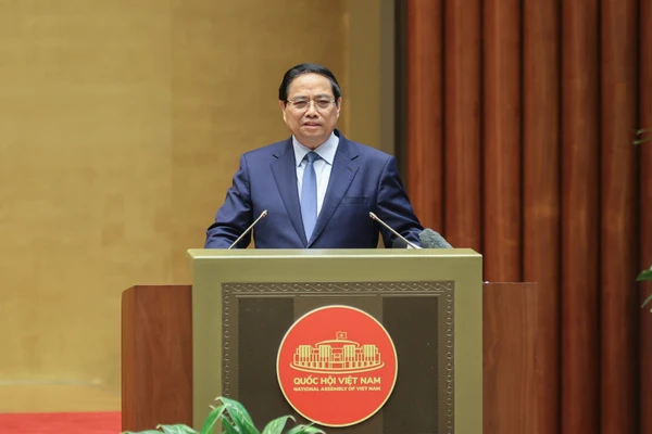 Thủ tướng Phạm Minh Chính trình bày chuyên đề 1 về những nội dung trọng tâm, cốt lõi của Nghị quyết 71.