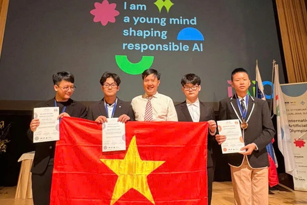 Việt Nam xuất sắc đoạt 2 Huy chương Bạc và 1 Huy chương Đồng tại Olympic Trí tuệ nhân tạo quốc tế 2026.