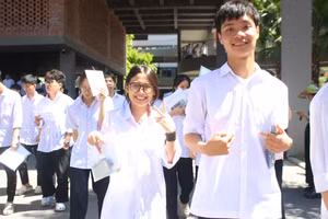 Thí sinh tham dự Kỳ thi tốt nghiệp THPT năm 2026.