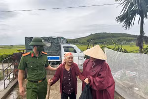 Các địa bàn xung yếu tại Hà Tĩnh sơ tán hàng nghìn hộ dân đến nơi an toàn.