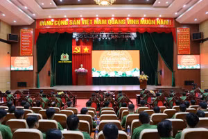 Quang cảnh buổi lễ. Ảnh: Tiến Dũng.