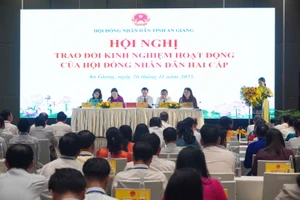 Hội nghị Trao đổi kinh nghiệm hoạt động của HĐND hai cấp tỉnh An Giang. 