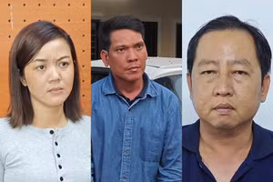 Tạm giữ hình sự thêm 3 đối tượng liên quan vụ cướp giật tài sản tại Khu tham quan Liên Hoa Bảo Tháp. Ảnh: Công an Cần Thơ.