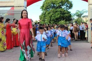 Học sinh lớp 1 sẽ tựu trường từ ngày 22/8.