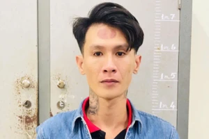 Đối tượng Phan Phú Vĩnh (25 tuổi, ở An Giang) tại Cơ quan Công an.