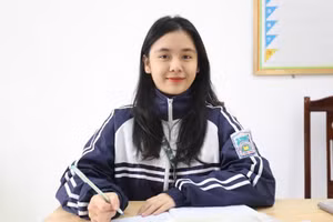 Em Lê Thị Thanh Huyền (HS lớp 12, Trường THPT Lê Hữu Trác, Hương Sơn, Hà Tĩnh).