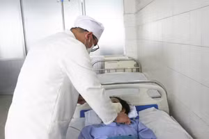 Bệnh nhân ổn định sau can thiệp. Ảnh: BVCC.