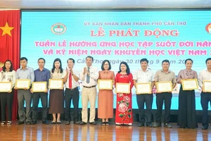 Lễ phát động Tuần lễ Hưởng ứng học tập suốt đời năm 2025 tại TP Cần Thơ.