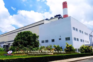 Nhà máy Nhiệt điện Ô Môn I, thuộc Công ty Nhiệt điện Cần Thơ. (Ảnh: Yến Phương)