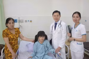 Quá trình can thiệp đã diễn ra thuận lợi, sức khỏe của bệnh nhi hồi phục tốt.