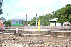 Dự án Trường Nội trú Liên cấp Tiểu học - THCS Vĩnh Gia có kinh phí dự kiến hơn 186 tỷ đồng. Ảnh: Yến Phương.