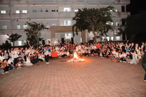 Hơn 120 sinh viên và giảng viên đến từ 3 đơn vị đào tạo tham gia Hội trại.