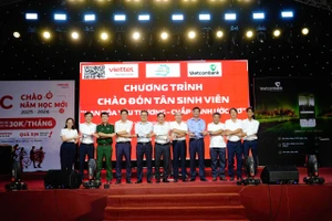 Chương trình Chào đón tân sinh viên tại Trường ĐH Kiên Giang.