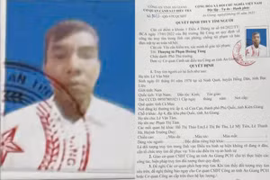 Đối tượng Lê Văn Mót (đặc khu Phú Quốc, tỉnh An Giang). Ảnh: Tiến Tầm.