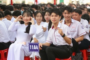 Học sinh tại TP Cần Thơ trong ngày khai giảng năm học 2025 - 2026. Ảnh minh họa.