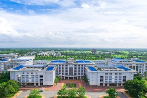 Trường Đại học An Giang. Ảnh: AGU.