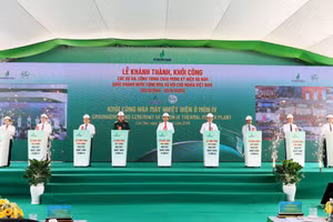 Lễ khởi công Nhà máy Nhiệt điện Ô Môn IV ở Cần Thơ.