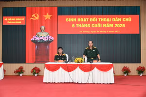 Hội nghị đối thoại dân chủ 6 tháng cuối năm 2025. (Ảnh: Phương Vũ)