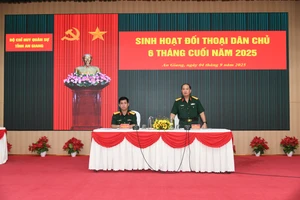 Hội nghị đối thoại dân chủ 6 tháng cuối năm 2025. (Ảnh: Phương Vũ)