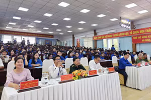 Quang cảnh buổi tuyên truyền.