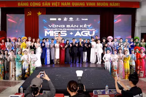 Rực rỡ đêm Bán kết cuộc thi “Hoa khôi Trường Đại học An Giang - Miss AGU” 2025.