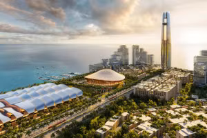 Phối cảnh Khu tổ hợp đa chức năng APEC. Ảnh: Sun Group.