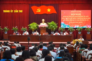 Quang cảnh hội nghị.