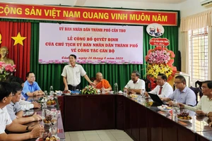 Quang cảnh buổi lễ.